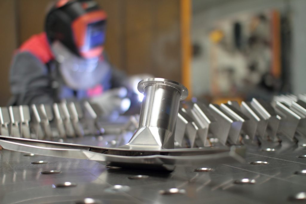 aspiration fumée chaudronnerie spécifique inox