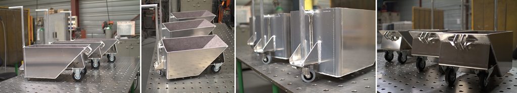 chariots spécifiques aluminium