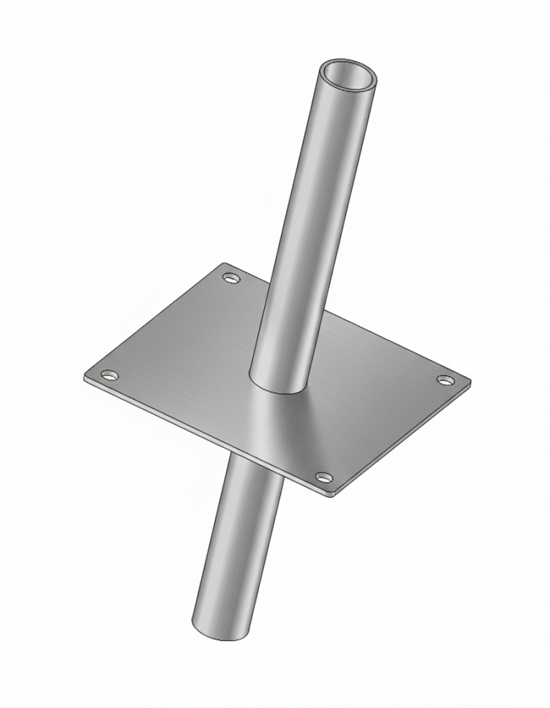 traversée de câble en inox